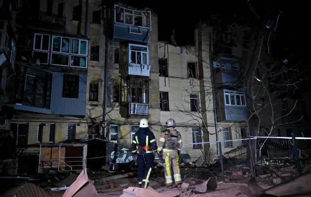 Пока неизвестно, какими будут последствия этой ночи. И на фото – результат обстрела в конце этого января.