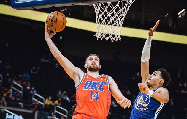Украинский баскетболист Михайлюк результативно дебютировал за свой новый клуб в НБА