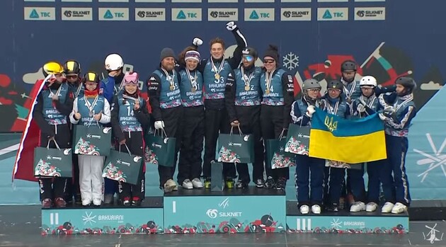 Сборная Украины по лыжной акробатике завоевала медаль чемпионата мира