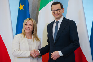 Мелони и Моравецкий обсудили дальнейшие поставки оружия Украине 