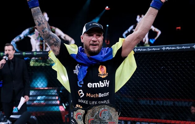 Bellator показав війну в Україні через історію чемпіона промоушена Амосова