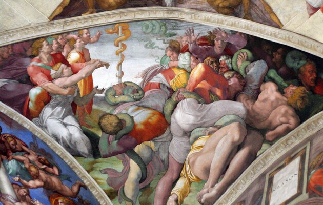 Знайдено невідомий ескіз малюнка із Сікстинської капели