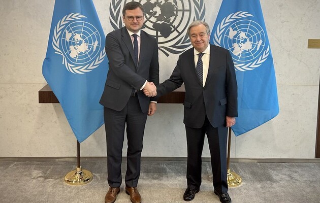 Кулеба поговорил с Генсеком ООН о путях прекращения российской агрессии