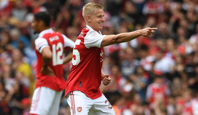 Зінченко проводить перший сезон в "Арсеналі"