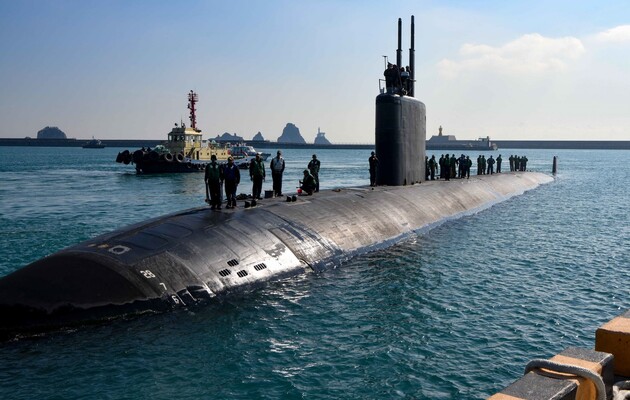 Атомний підводний човен США прибув у Південну Корею на тлі провокацій КНДР
