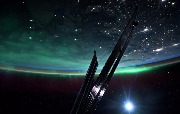 Джош Кассада сделал снимок полярного сияния с МКС