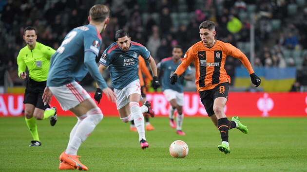 "Шахтер" и "Фейеноорд" не определили победителя