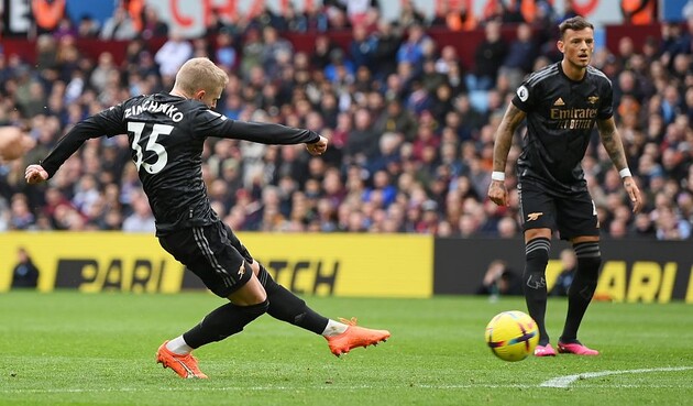 Зинченко забил дальним ударом