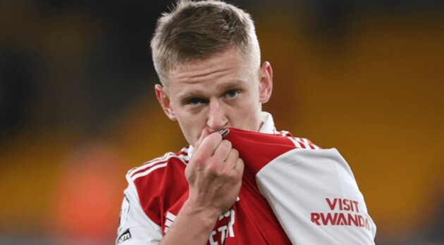 Зінченка було замінено у другому таймі