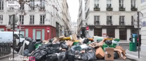 Мусорная блокада Парижа и транспортный коллапс: протесты против реформы Макрона всколыхнули столицу