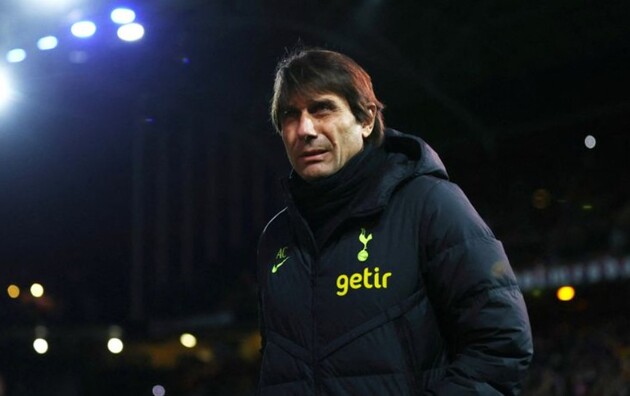 Конте працював у "Тоттенхемі" з 2021 року