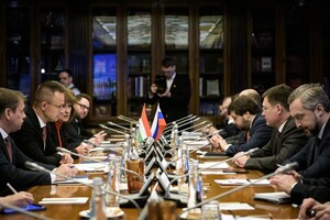 Глава МИД Венгрии Сиярто приехал с визитом в Москву