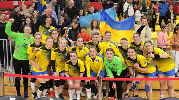 Украина впервые с 2009 года пробилась на женский чемпионат мира по гандболу