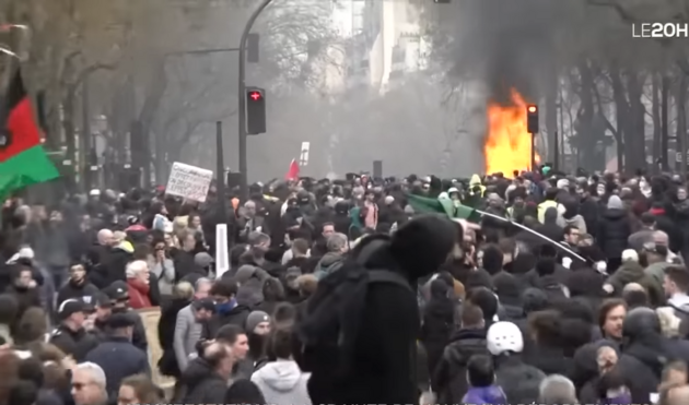 До 600 тисяч демонстрантів мають вийти на сьогоднішні протести у Франції 