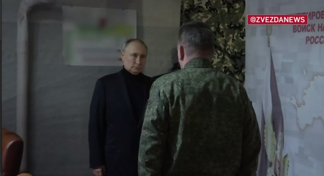 Путин якобы посетил оккупированный юг и восток Украины
