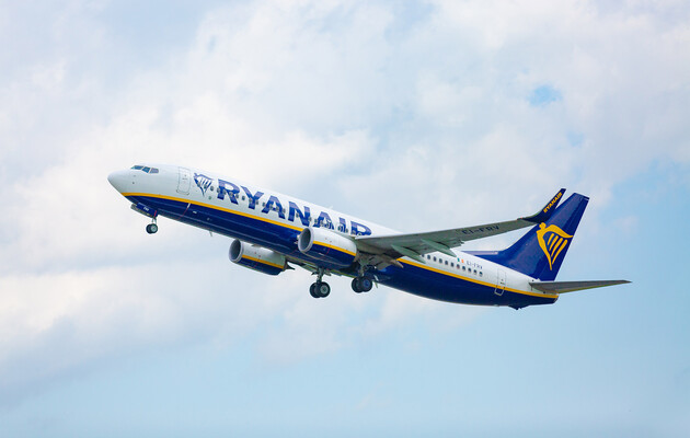Ryanair планує повернутися в Україну «приблизно за два тижні» після війни