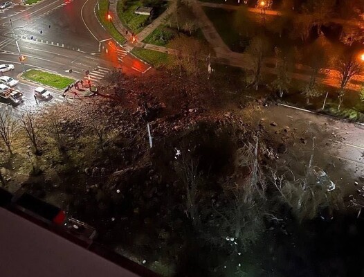 В Белгороде образовалась огромная воронка после взрыва. Губернатор не называет причин