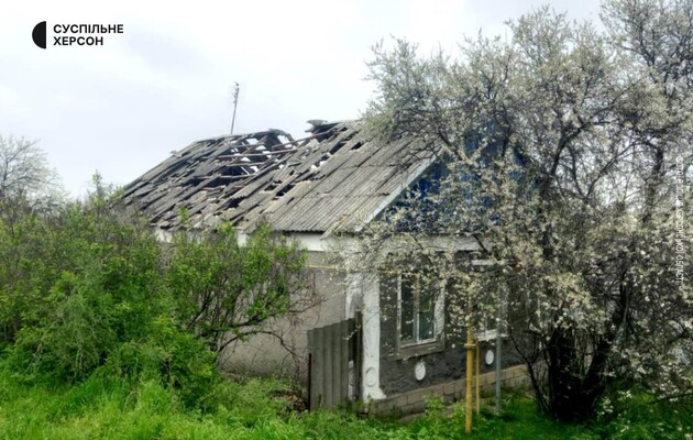 Оккупанты в воскресенье массированным огнем накрыли село Кизомис на Херсонщине