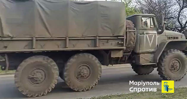 В Мариуполе активизировалось движение российских войск