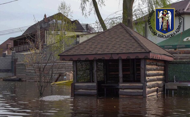 У Києві знову піднявся рівень води у Дніпрі. У КМВА повідомили, чи є аварійні підтоплення