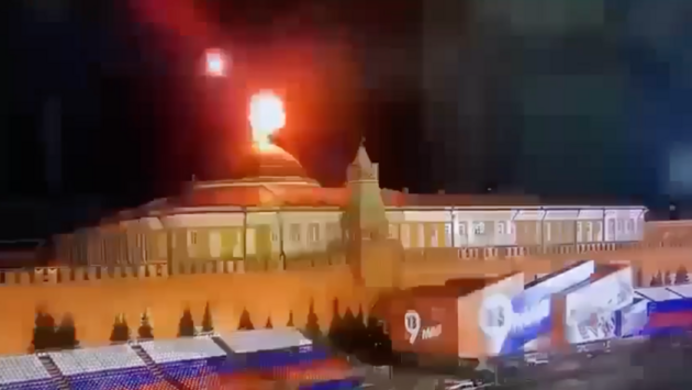 Ночью Кремль пытались атаковать беспилотников. РФ обвиняет Украину в покушении на Путина — росСМИ