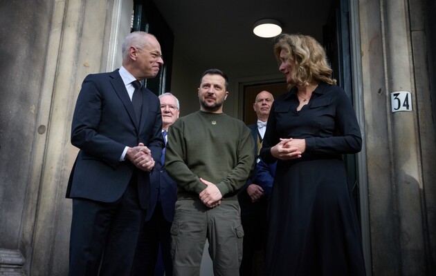 Президент Зеленський у Нідерландах четвертого травня