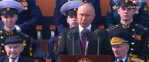 Путін на параді заявив, що проти РФ ведеться справжня війна