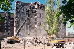 В Мариуполе снесли сотни жилых домов – красноречивое видео