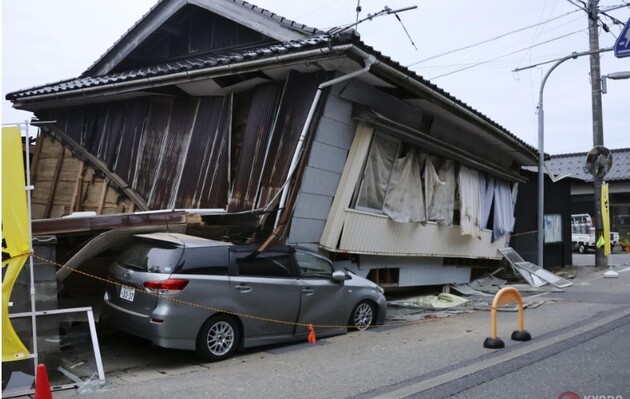 В Японії стався потужний землетрус — Kyodо