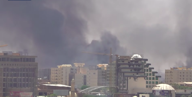 Боевые действия в столице Судана не утихают