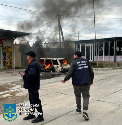 На Харківщині окупанти обстріляли ринок в селі Куп'янського району