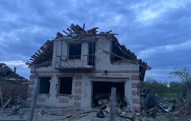 Фото отражает ситуацию в одном из н.п. области несколько дней назад