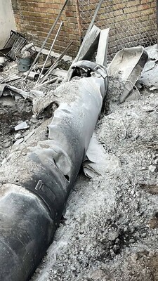 Обломки ракет вызвали пожар в Киеве