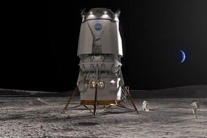 Три американские компании построят космический корабль для отправки людей на Луну