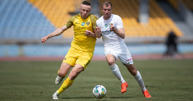 "Днепр-1" идет на втором месте