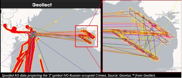 Россия подделала данные автоматической идентификационной системы в Черном море – британская разведка