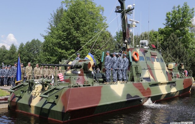 ВМС ЗСУ прийняли до свого складу малий катер 
