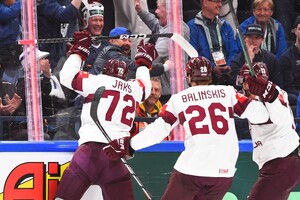 Латвія сенсаційно обіграла США та вперше в історії виборола бронзу чемпіонату світу з хокею