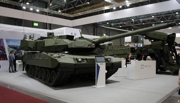 Немецкий концерн KMV представил танк Leopard 2A8