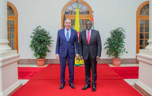 Сєргєй Лавров та Вільям Руто