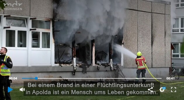 У Німеччині виникла пожежа в притулку, де проживали біженці з України