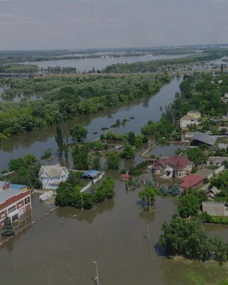 В Олешках 80% території під водою: окупанти заявили, що за спробу евакуюватися розстрілюватимуть на місці 