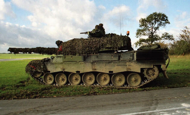 Дания на протяжении лета будет обучать украинских танкистов на Leopard 1