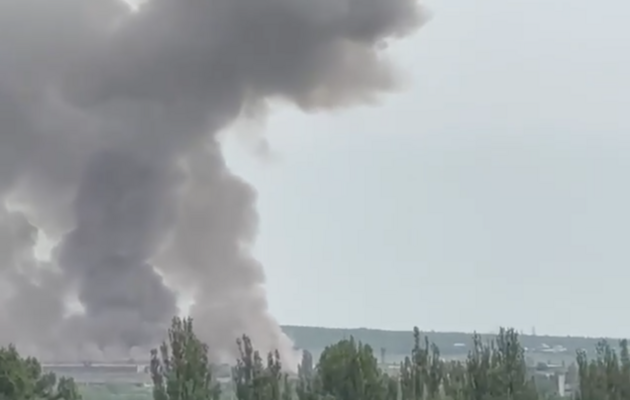 В оккупированных городах Запорожской области раздались взрывы