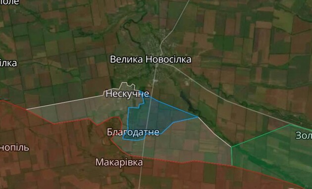 Силы обороны освободили село Нескучное в Донецкой области