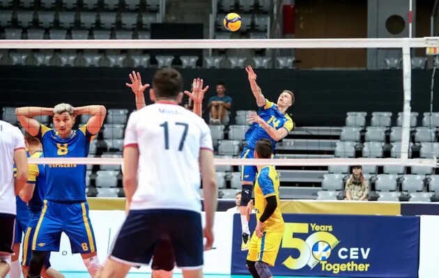 Сборная Украины по волейболу досрочно вышла в Финал четырех Золотой Евролиги