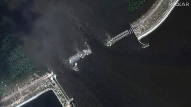 Итоги седьмого дня ликвидации подрыва Каховской ГЭС