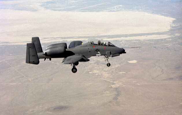 Один из боевых самолетов, применявшихся во время учений – A-10 Thunderbolt II