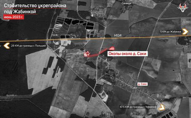Беларусь строит линию укреплений на границе с Польшей