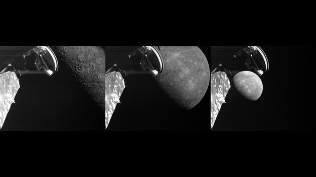 Європейський апарат передав на Землю знімки Меркурія